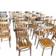 Chaise bistrot vintage en bois / chaise de café / chaise