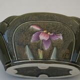 Pot dabbling ceramic Gustave de Bruyn earthenware fives Lille