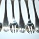 Christofle set of 12 Malmaison Empire oyster forks