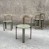 Set of 4 Bruno Rey chairs for Dietiker