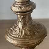 Old pair of candlesticks