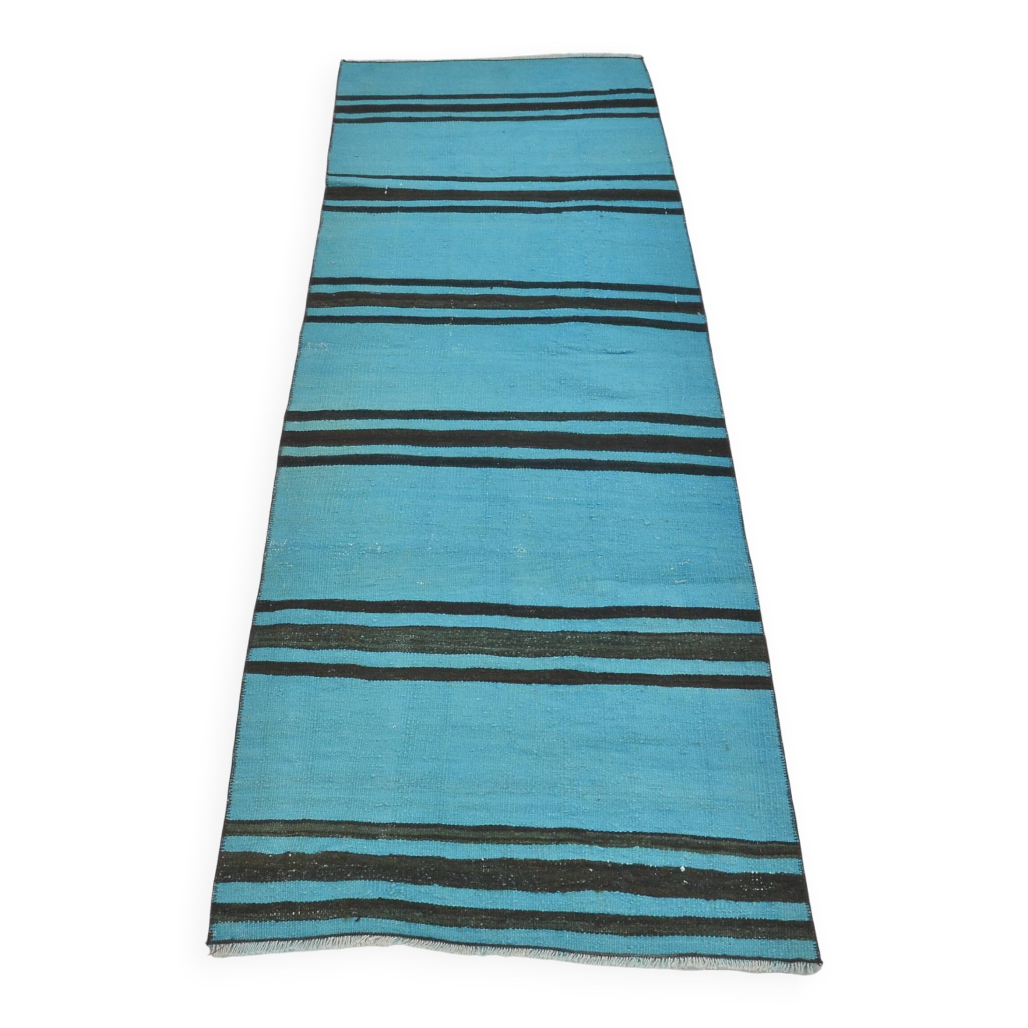 Tapis kilim anatolien rayé sku3796