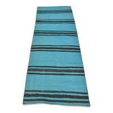 Tapis kilim anatolien rayé sku3796
