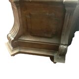 Napoleon III style planter in solid oak 20th century