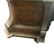 Napoleon III style planter in solid oak 20th century