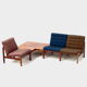 Canapé 3 places France and Son par Ole Gjerløv Knudsen & Torben Lind années 1960