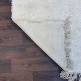 Plain Berber carpet 175x250 cm