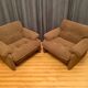 Pair of Coronado armchairs, designed by Tobia Scarpa, C&B Italia, 1960s