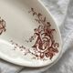 Oval ironstone dish "Joinville" KG Lunéville