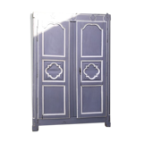 Lyon's 18th-18th-painted walnut façade rechampi