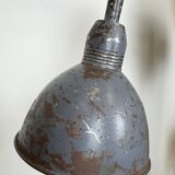 Grey Industrial Scissor Wall Lamp from Elektroinstala, 1960s