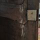 18th century walnut hosiery cabinet