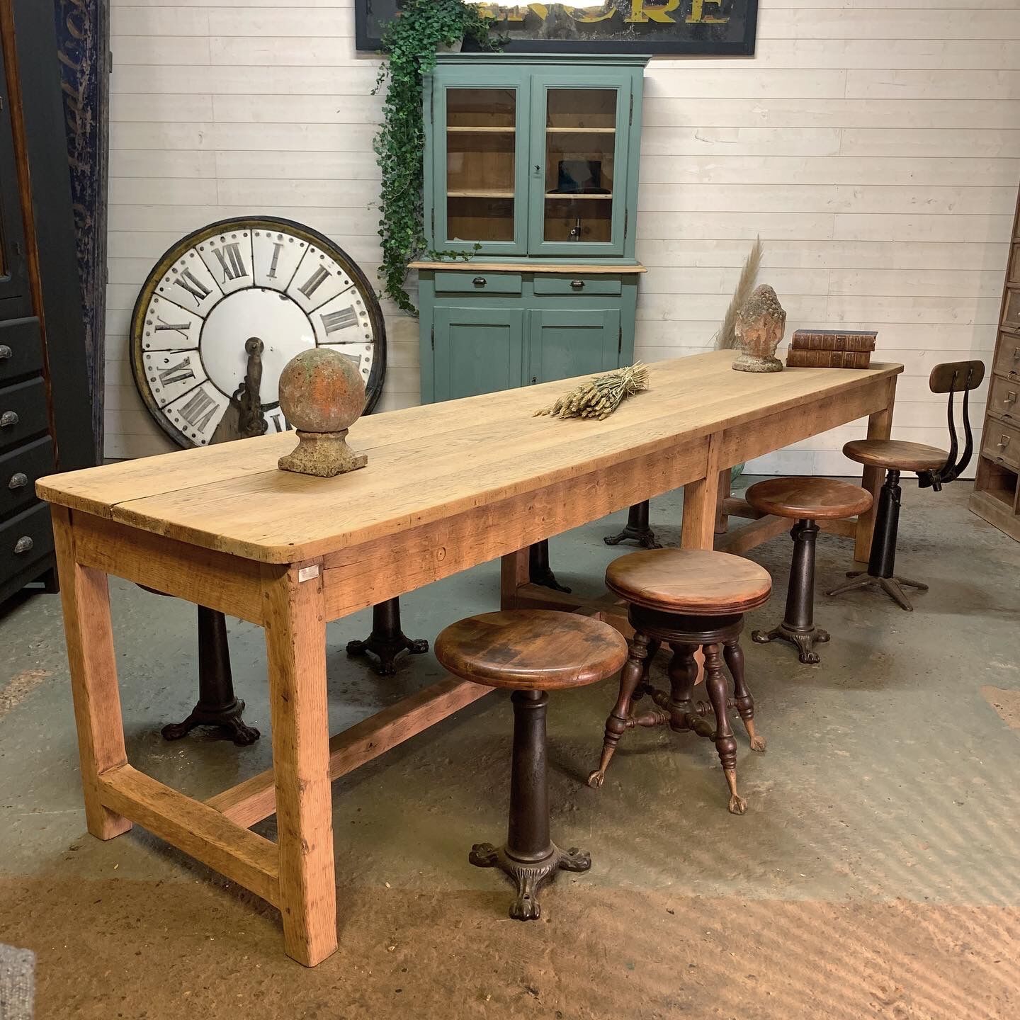 XXL oak farm table 1936