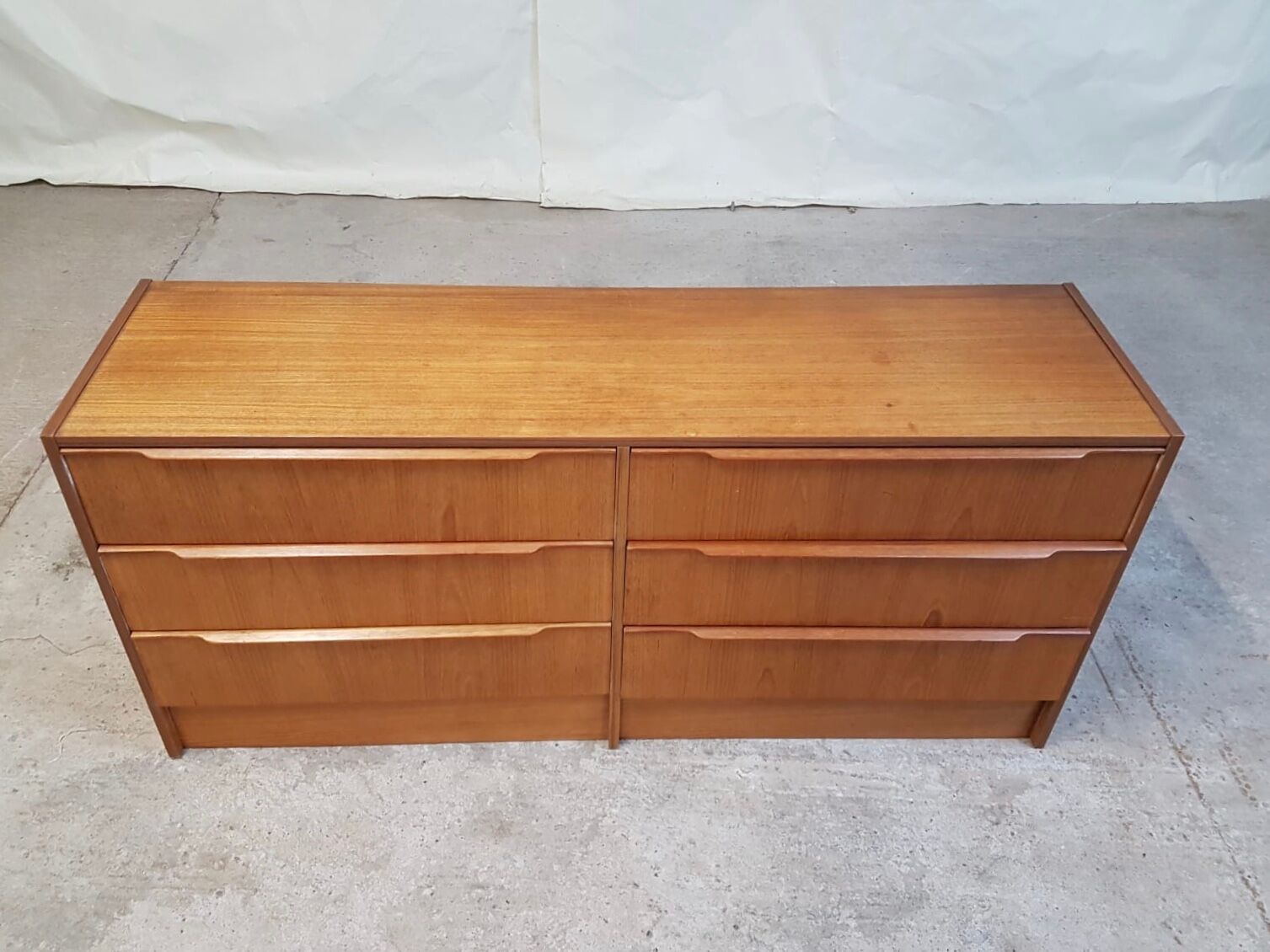 Mid century danish double drawers by Steens
