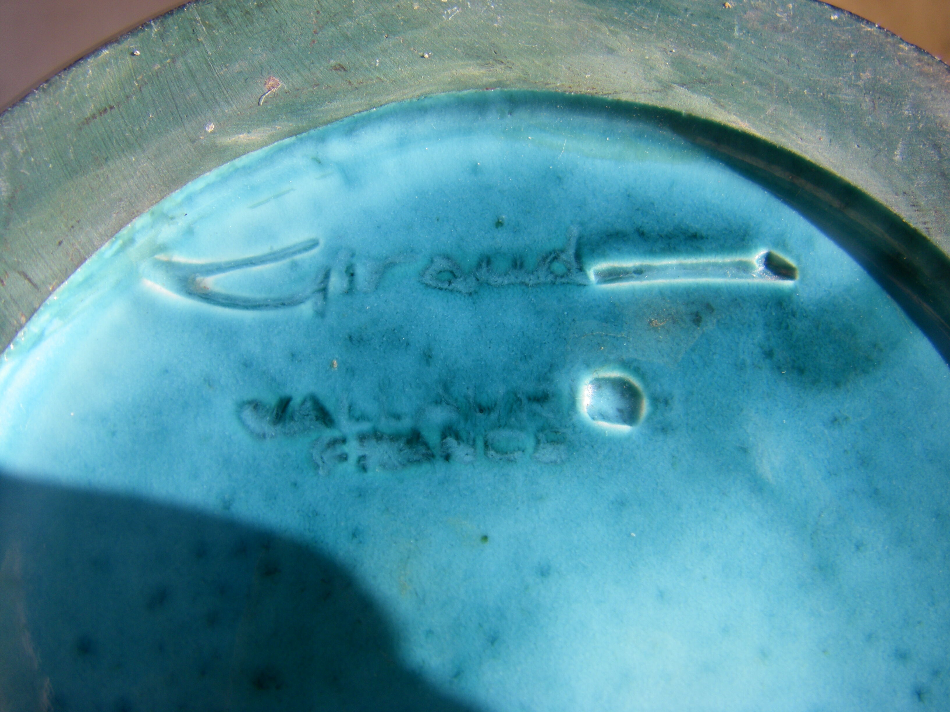 Vintage Vallauris vase