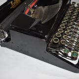 Old typewriter Erika Naumann portable circa 1940