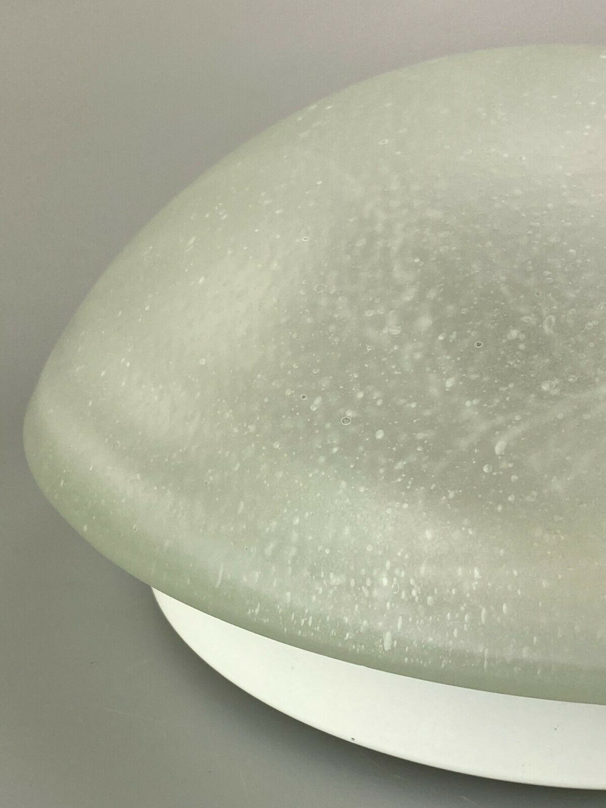 70s Peill & Putzler Plafoniere ceiling lamp glass space design lamp 70s