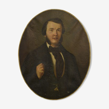 Portrait in oil - 1860