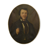 Portrait in oil - 1860