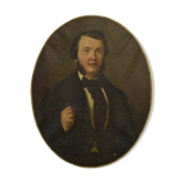Portrait à l'huile - 1860
