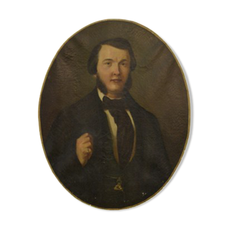 Portrait in oil - 1860