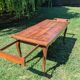 Louis XV style farmhouse table in solid wood - 175 cm