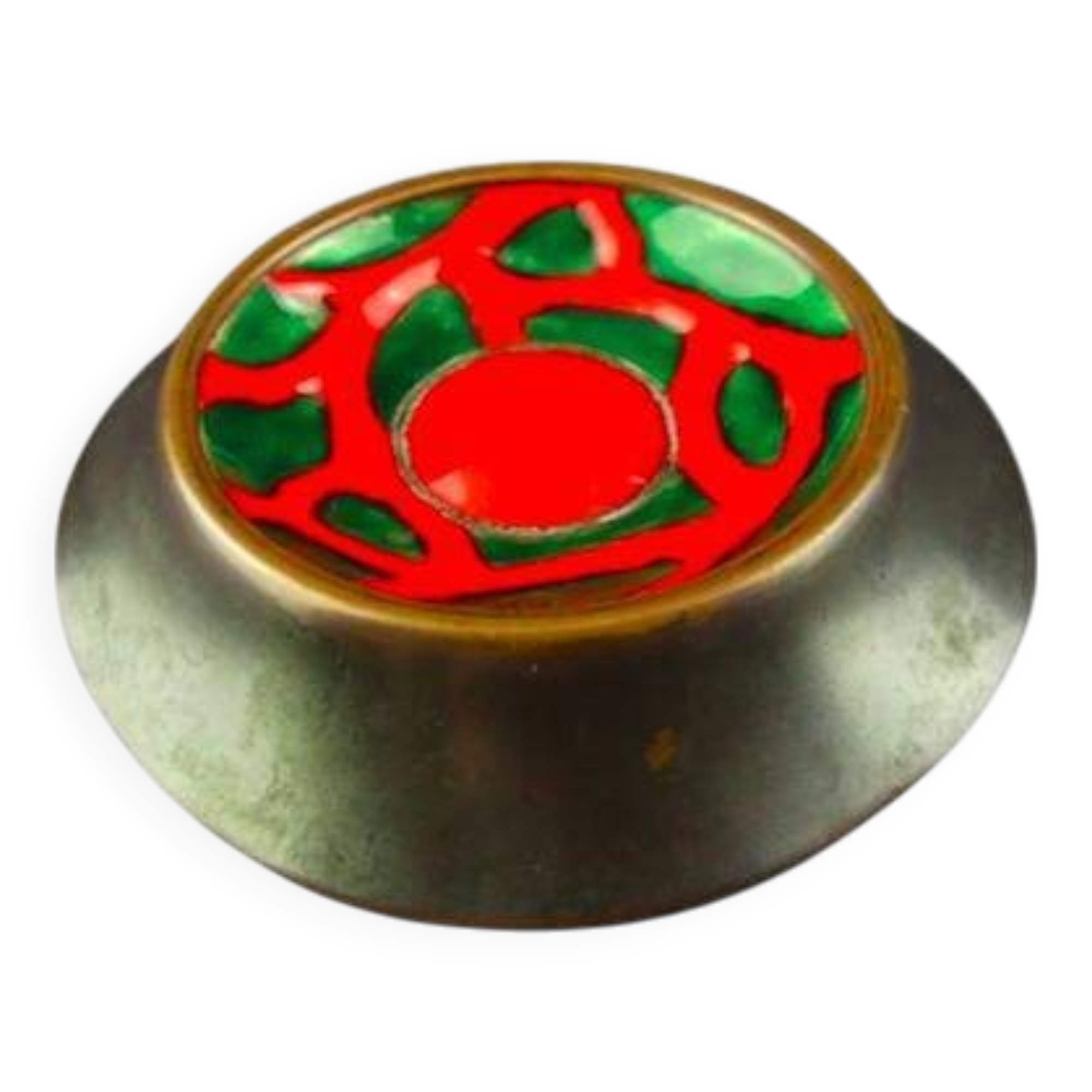 Henri Miault, enameled copper ring sizer