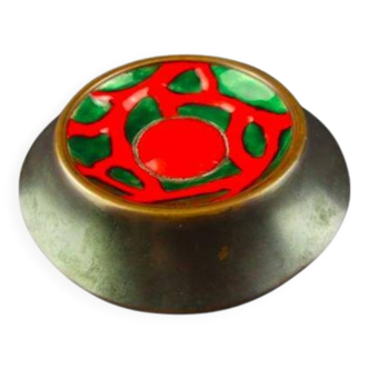 Henri Miault, enameled copper ring sizer