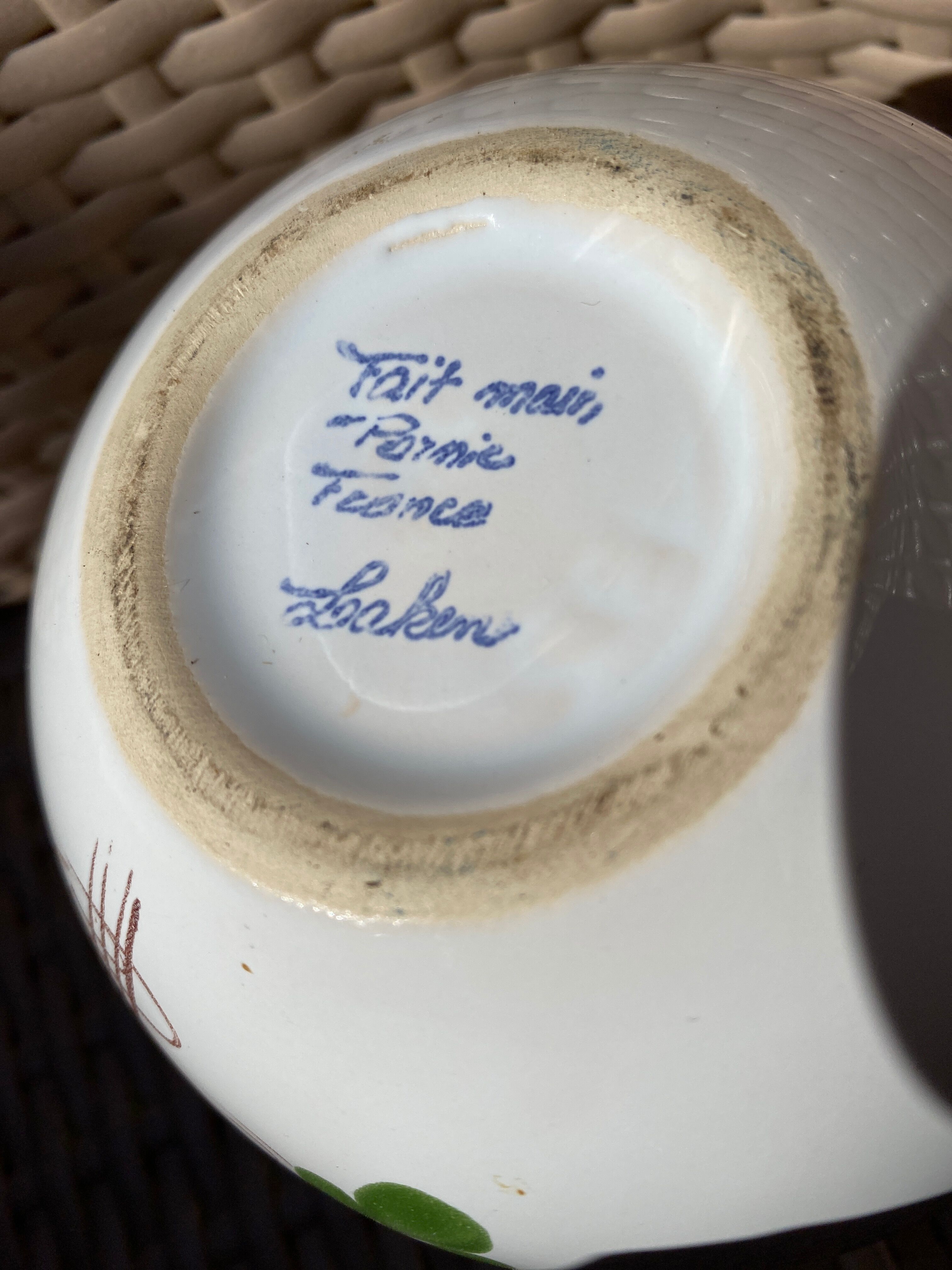 Vase boule pique fleurs pornic Laken