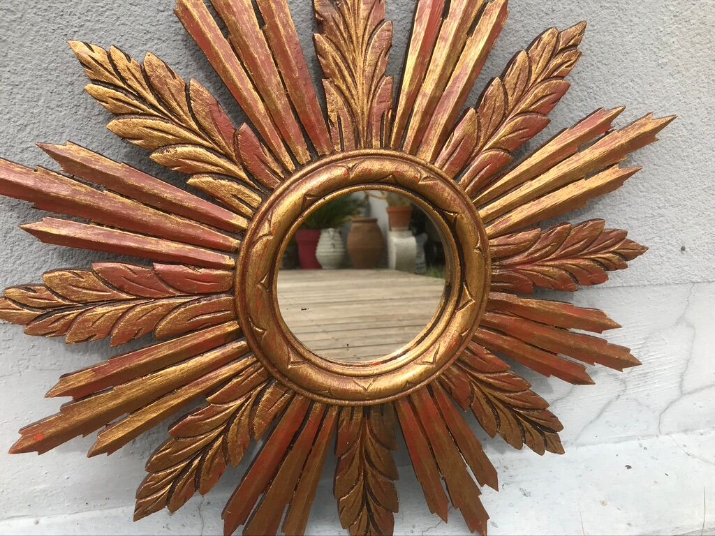 Mirror wood sun