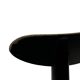 Vintage Italian rush seated chair, 1950s design minimalist
