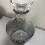 Decanter vintage houndstooth