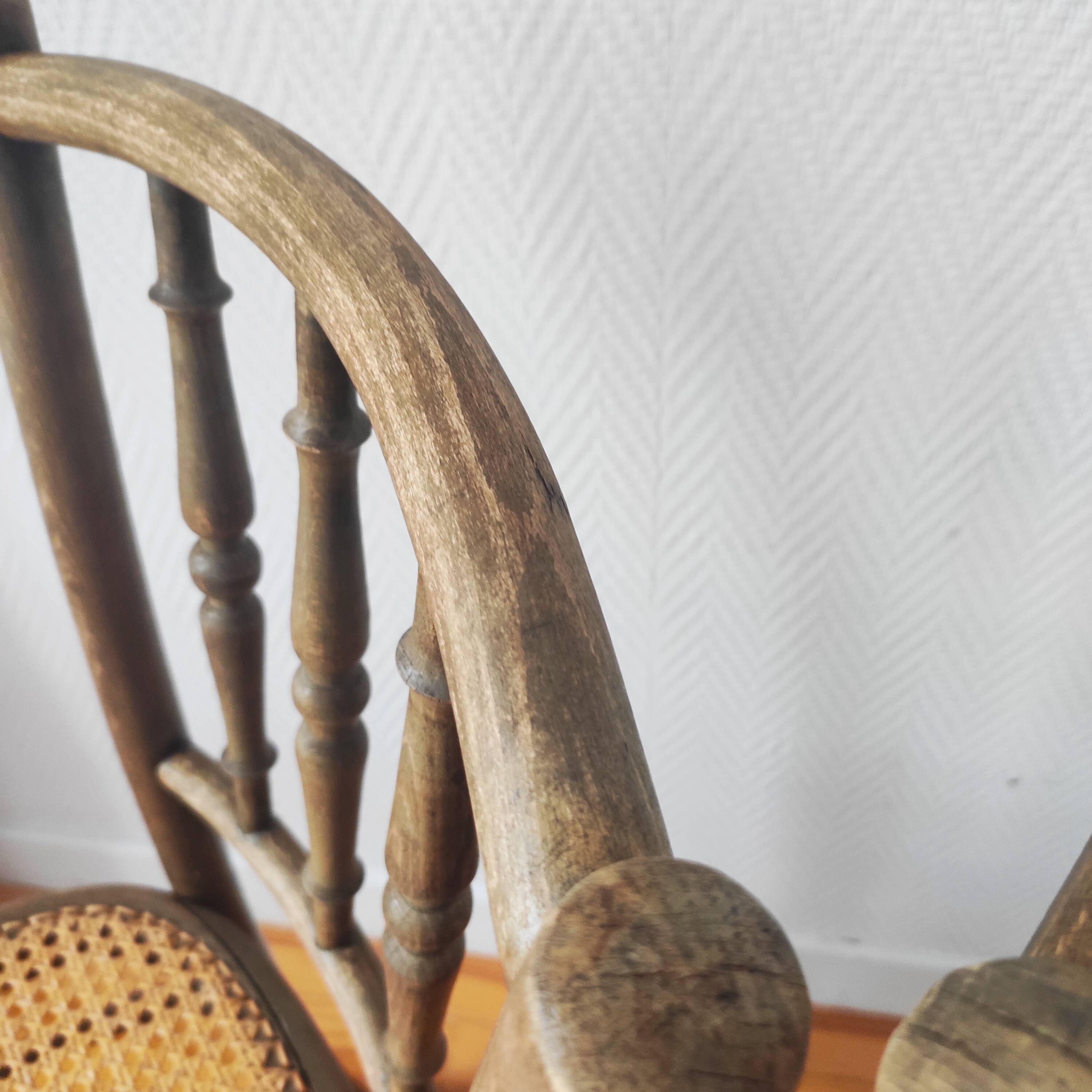 Pair of antique Josef Hofmann chairs