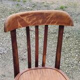 Set of 6 old bistro chairs Baumann and others