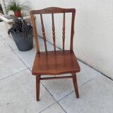 Petit chaise enfant en bois vintage