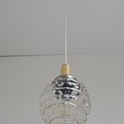 Pendentif en verre du milieu du siècle, années 1960.