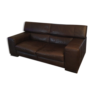 2-seater leather sofa Natuzzi