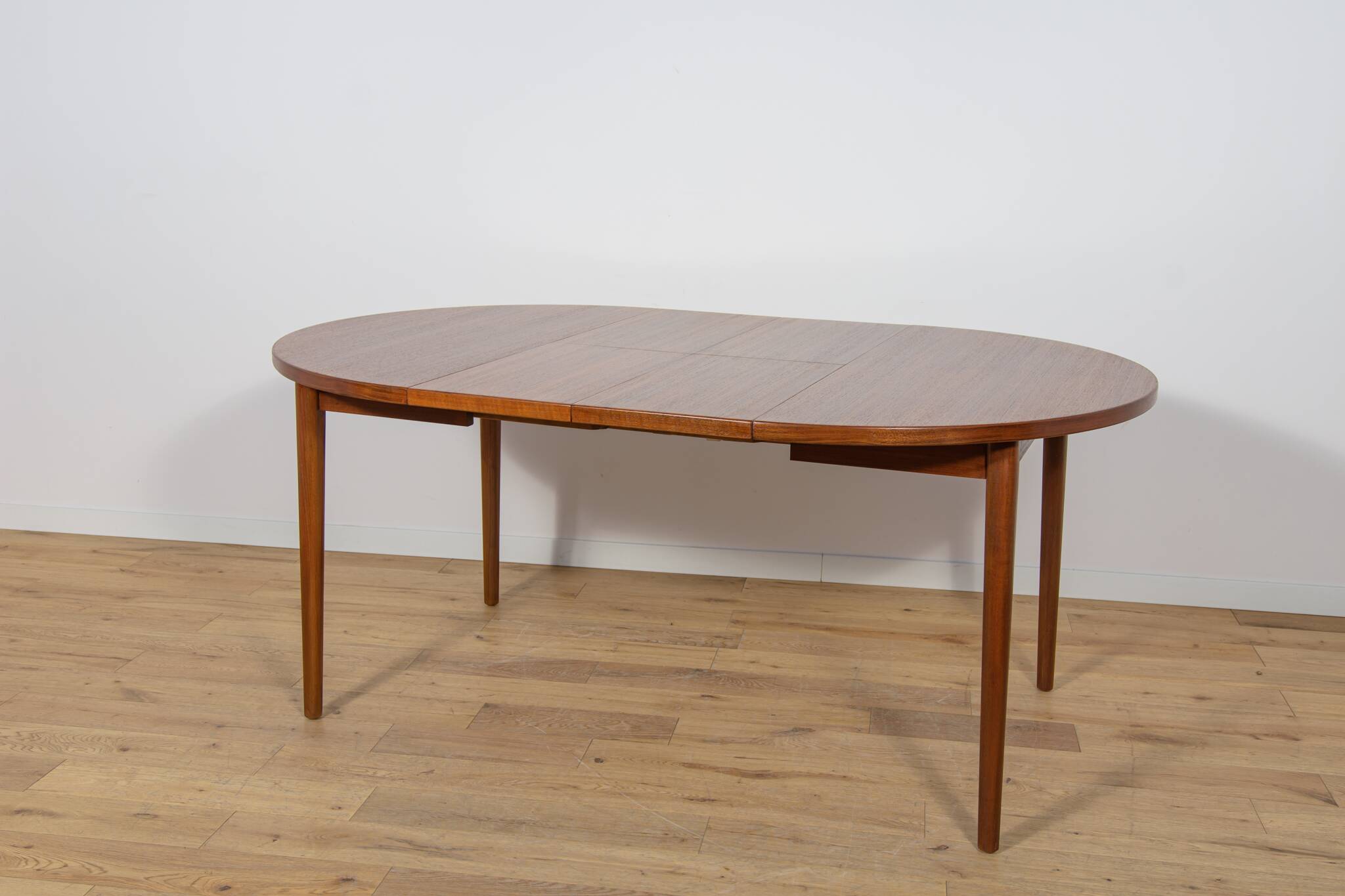 Mid-Century Round Teak Dining Table by Nils Jonsson for Hugo Troeds, Sweden