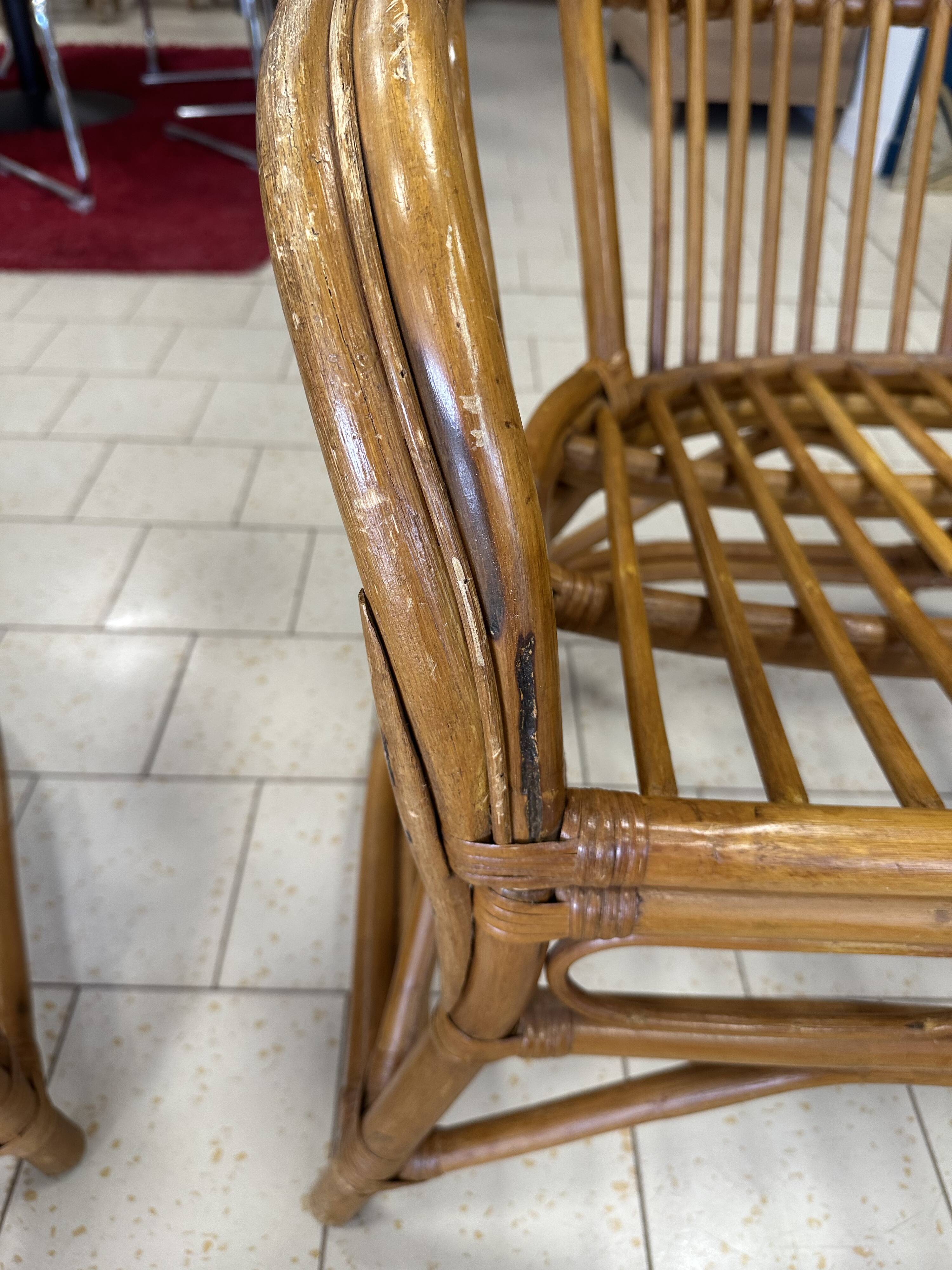 Rattan garden furniture