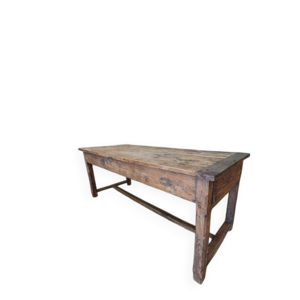 table de ferme ancienne - orme massif