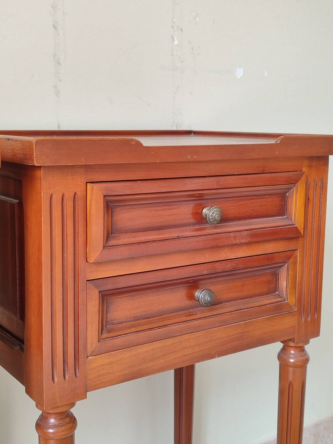Louis XVI bedside tables