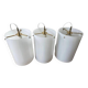Set of Three Rare Midcentury Pendants Fog & Morup, Denmark, 1960s