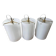 Set of Three Rare Midcentury Pendants Fog & Morup, Denmark, 1960s