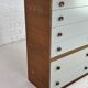 Dresser chiffonnier 6 drawers wenge and satin lacquer