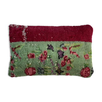 Housse de coussin de tapis turc vintage 30 x 50 cm