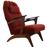 Fauteuil avec repose-pieds 'Vorchten'