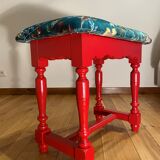 Clark and clark velvet stool