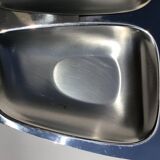 Plat Alessi inox compartimenté