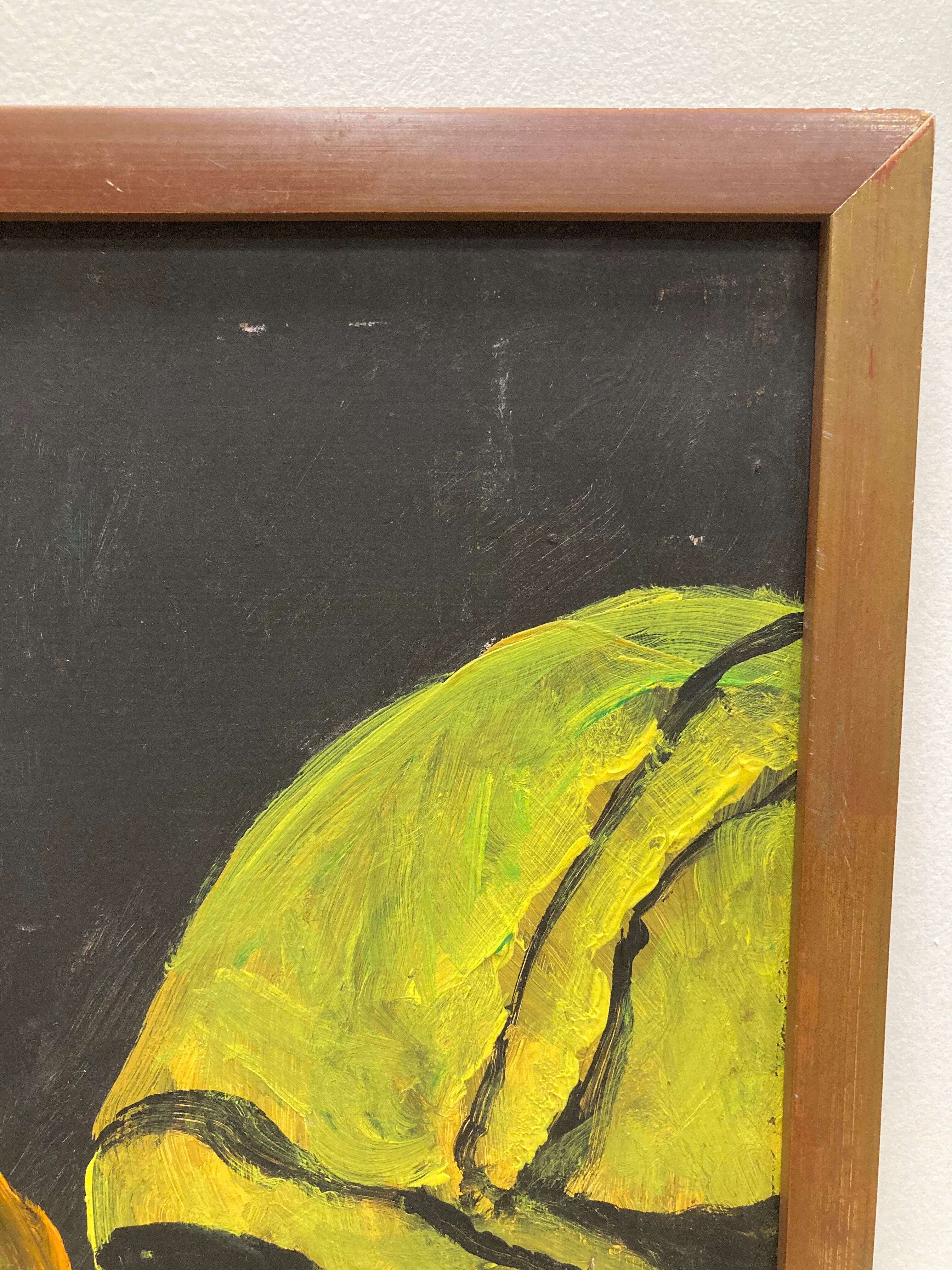 Painting with green jug