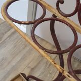 Wrought iron umbrella stand